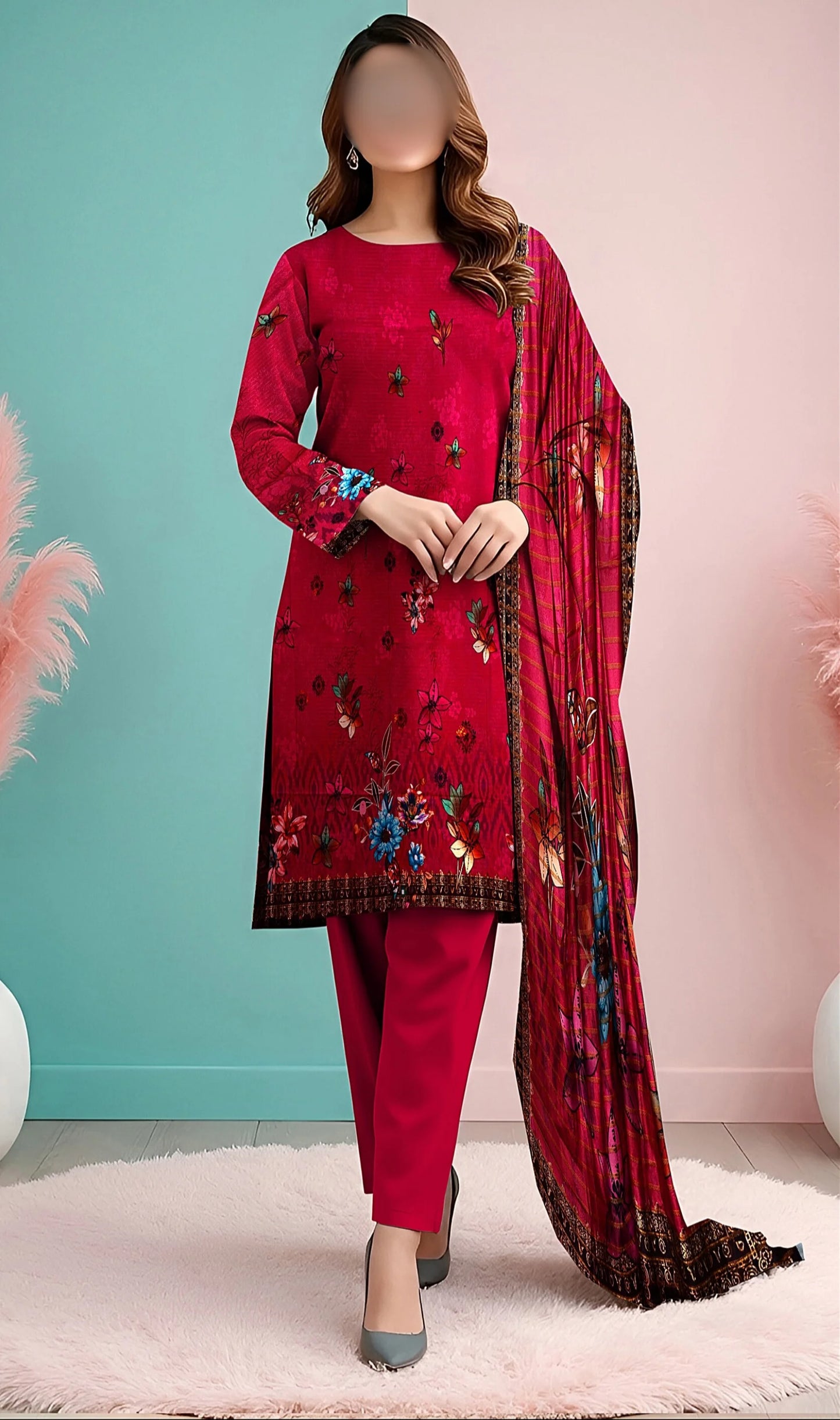 Digital Print Linen 3 Piece Suits – 10 Unique Designs | Same Premium Quality | Bold Shirt | Fancy Dupatta | Limited Stock