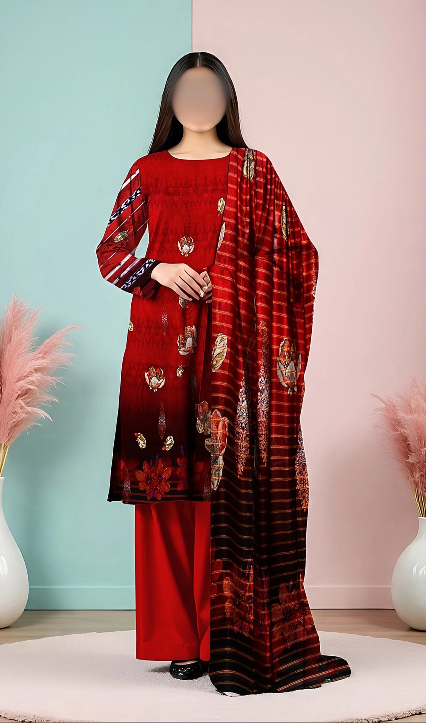 Digital Print Linen 3 Piece Suits – 10 Unique Designs | Same Premium Quality | Bold Shirt | Fancy Dupatta | Limited Stock